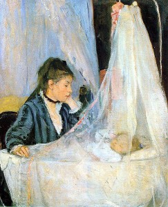 The Cradle (Kolébka), Berthe Morisot, 1872